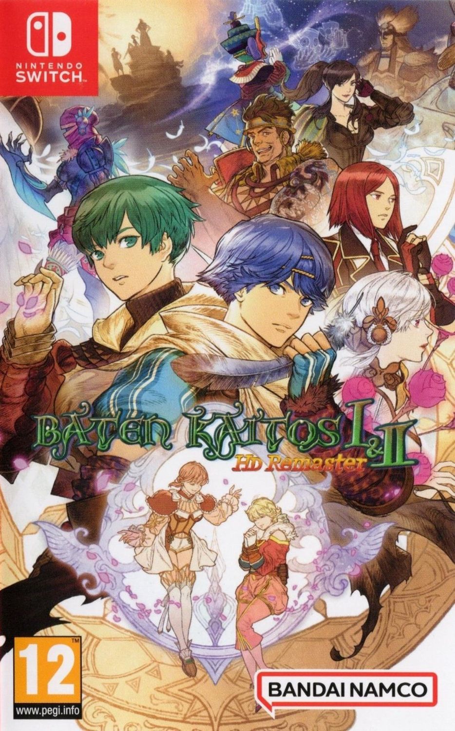 PAL Baten Kaitos I (1) &amp; II (2) HD Remaster - Nintendo Switch
