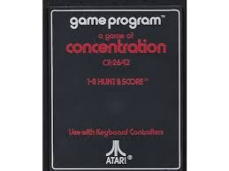 Concentration - Atari 2600