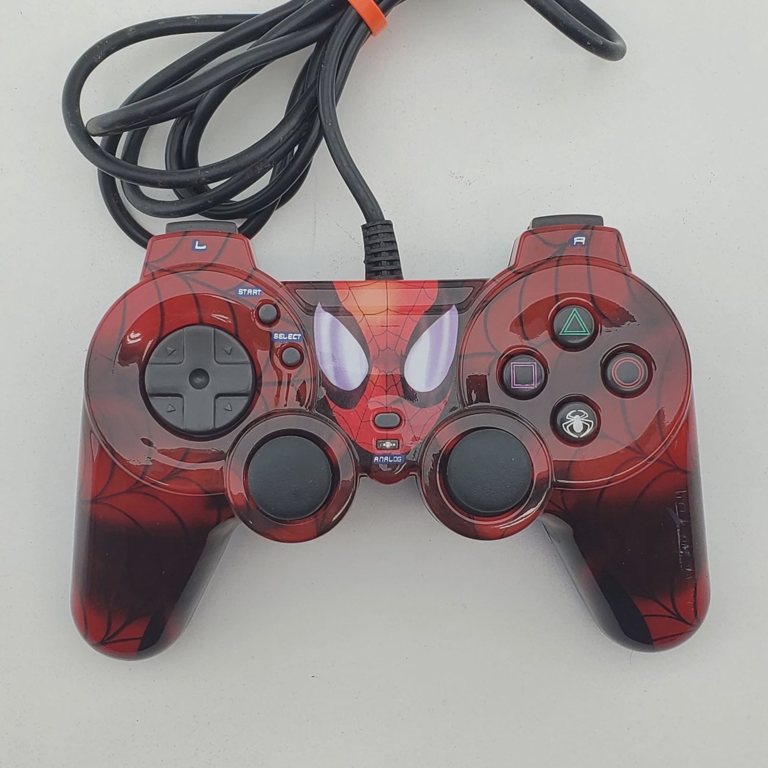 3rd Party (Naki) Spider-Man - Playstation 2 Controller