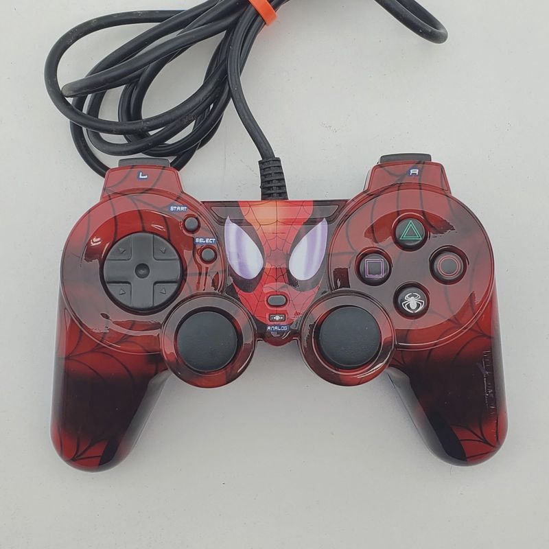 3rd Party (Naki) Spider-Man - Playstation 2 Controller