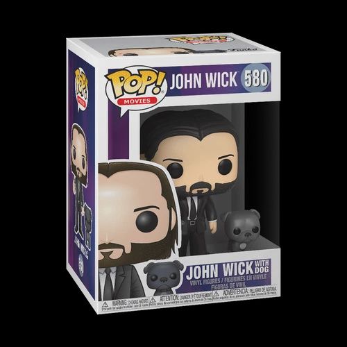 #580 John Wick W/ Dog - John Wick - Funko Pop!