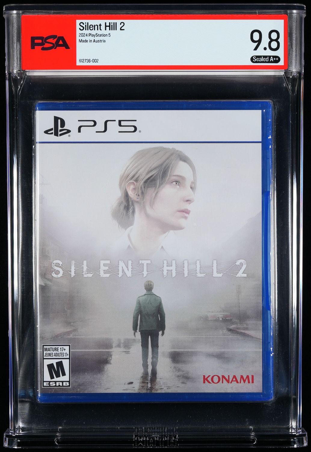 PSA - 9.8 Silent Hill 2 - PlayStation 5 - Sealed A++ [612736-002]