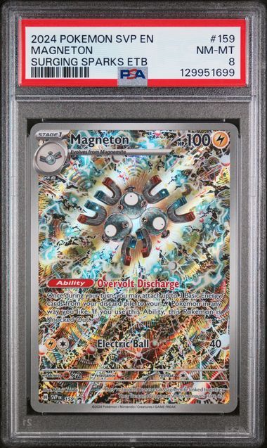 PSA 8 - #159 2024 Pokemon Magneton - SVP EN - [129951699]