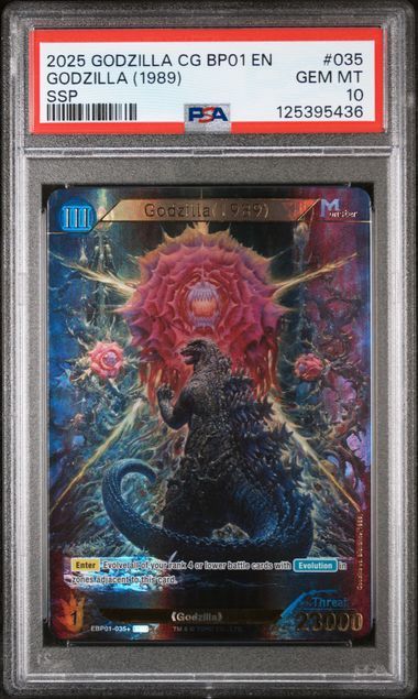 PSA 10 - 2025 Godzilla (1989) #035 - CG BP01 EN - [125395436]