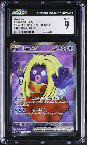 CGC 9 - #191/165 2023 Pokemon Jynx ex - [6106514223]