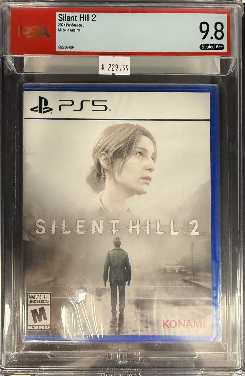 PSA 9.8 - Silent Hill 2 - Playstation 5 - Sealed A++ [612736-004]