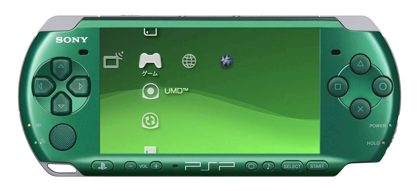 PlayStation Portable  Console | 3000 | Spirit Green