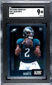 SGC 9 - 2020 Panini Chronicles #457 Jalen Hurts Score - [0636145]