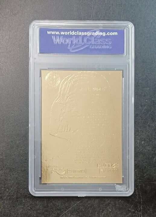 WCG 10 - 10 1995 Score Board 23kt Gold Star Wars Darth Vader LTD ED OF 10,000 [63887091]