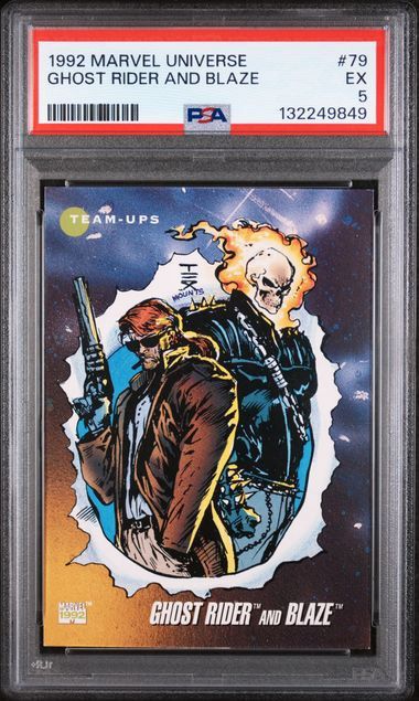 PSA- 5- 1992 MARVEL UNIVERSE GHOST RIDER AND BLAZE #79 [132249849]