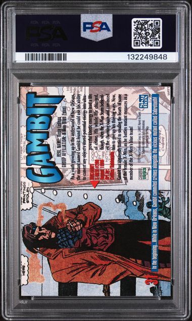 PSA 6 - 1993 Marvel Masterpieces Gambit #31 - [132249848]