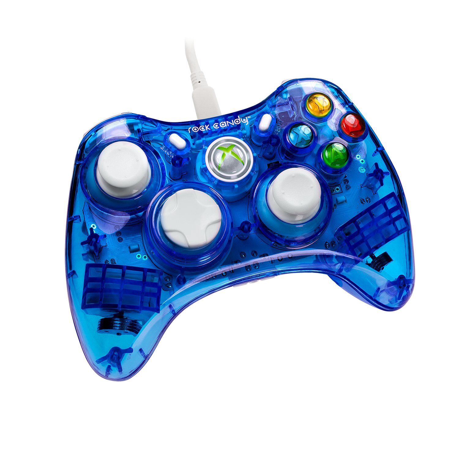 3rd Party - Translucent Blue Wired (USB) - Xbox 360 Controller