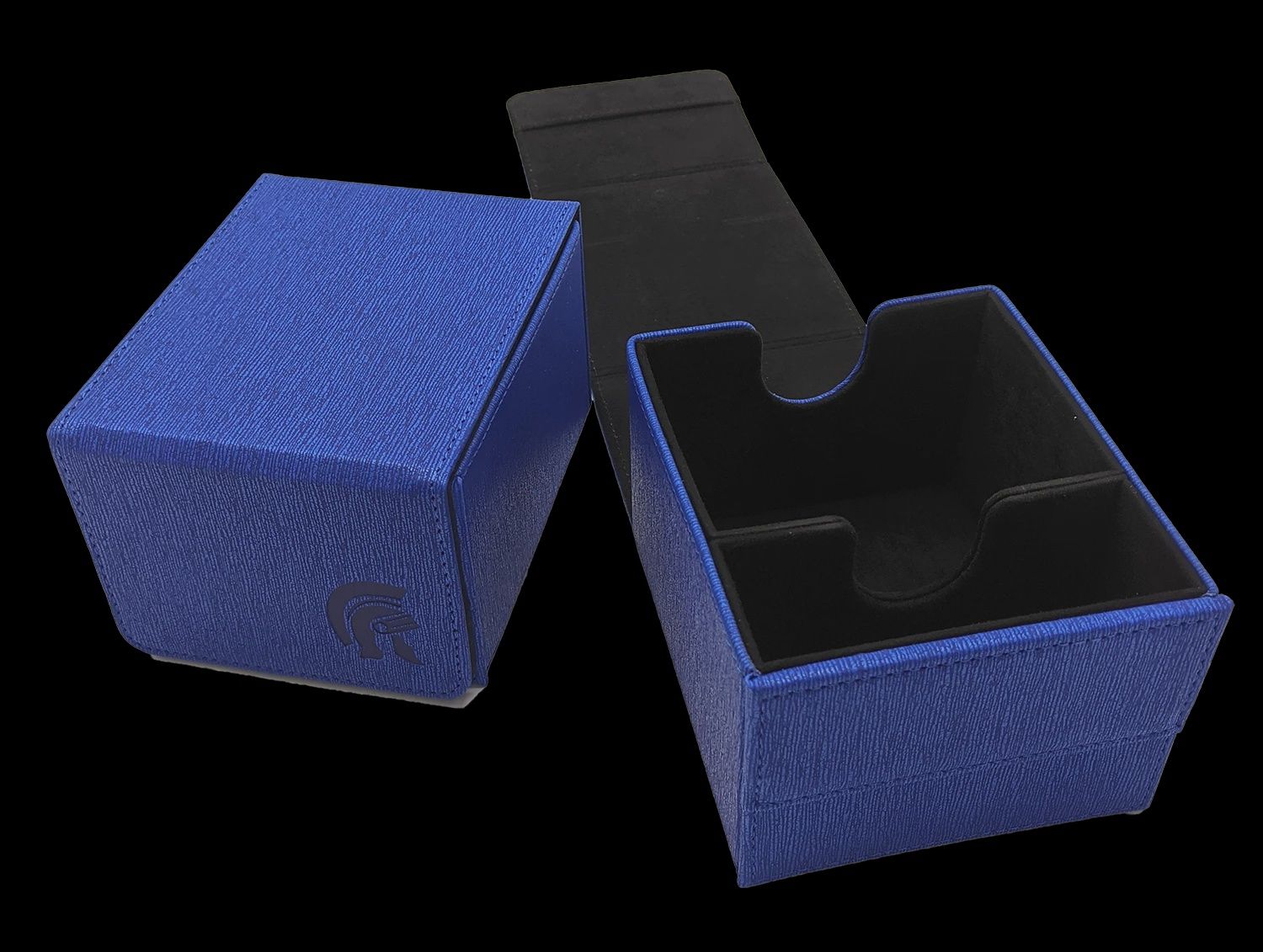Legion Sentinel - Blue - Deckbox holds 100 Double Sleeved Cards