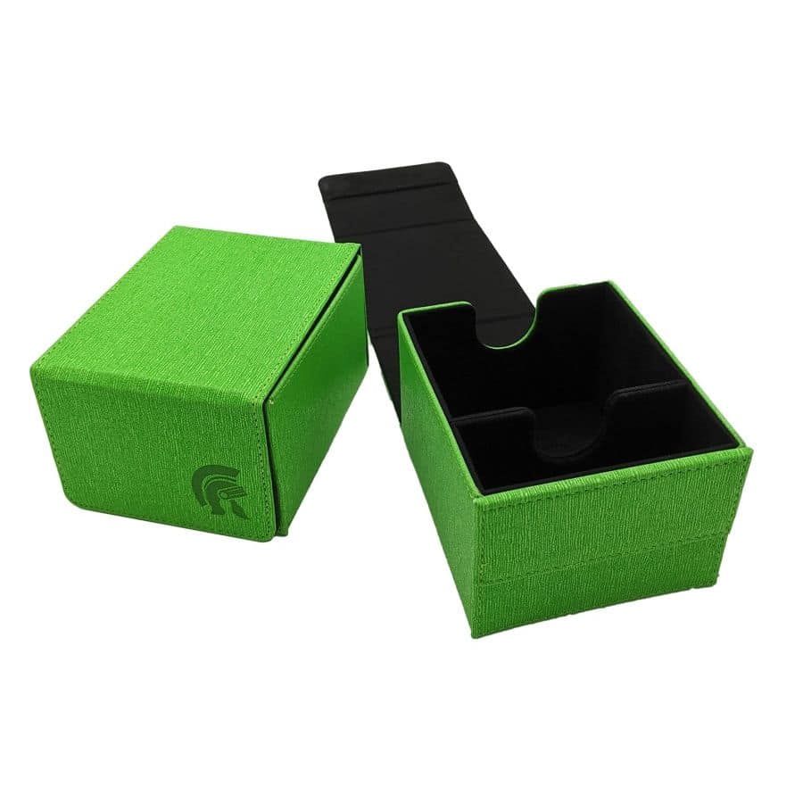 Legion Sentinel - Green - Deckbox holds 100+ Double Sleeved Cards