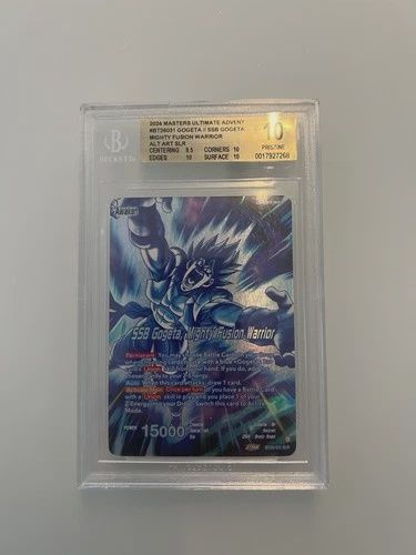 BGS PRISTINE 10  2024 MASTERS ULTIMATE ADVENT #BT26031 GOGETA // SSB GOGETA MIGHTY FUSTION WARRIOR ALT ART SLR