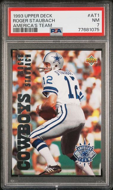 PSA 7 - 1993 Upper Deck Roger Staubach America's Team #AT1 [7761075]