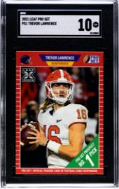 SGC 10 - 2021 Leaf Pro Set PS1 Trevor Lawrence [0132883]