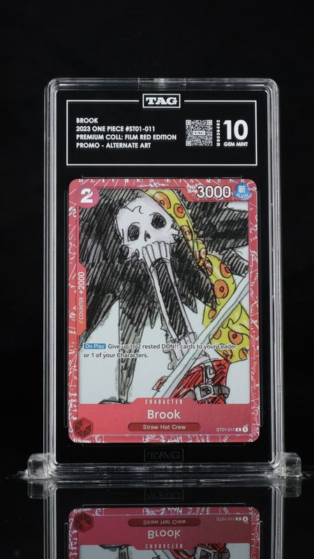 TAG 10 - 2023 One Piece Brook #ST01-011 Premium Coll: Film Red Promo - Alternate Art [M9036492]