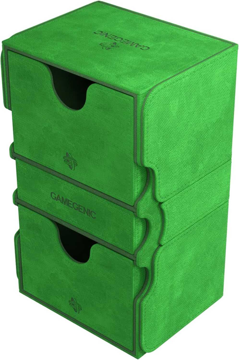 Gamegenic - Green Stronghold 3-Drawer Deck Box