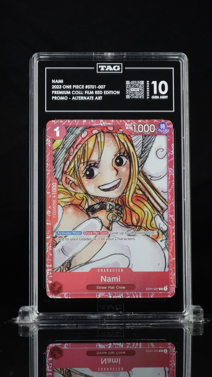 TAG 10 - NAMI 2023 ONE PIECE PREMIUM CARD COLLECTION FILM RED EDITION #ST01-007 (v2529326)