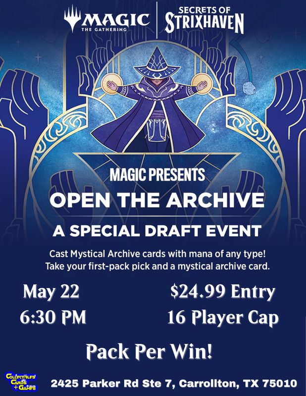 MTG: Open the Archive - Carrollton