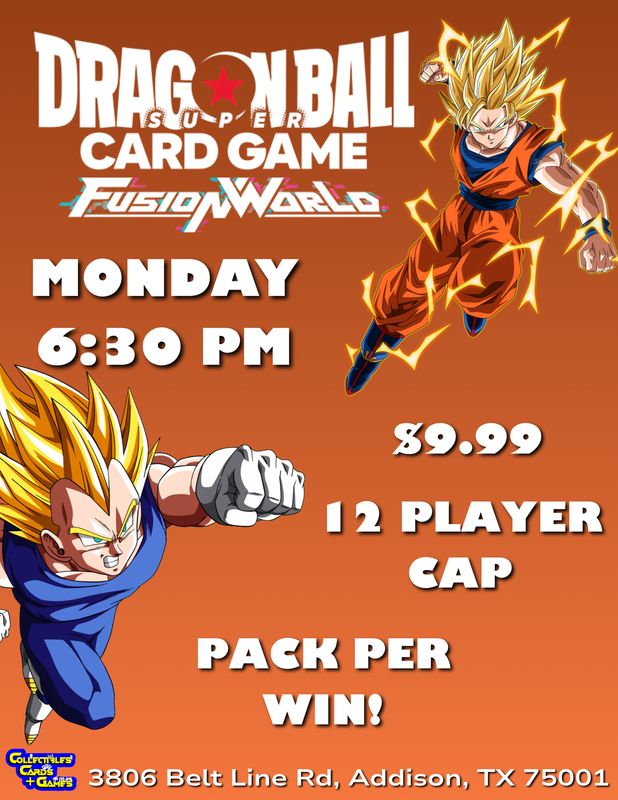 Weekly Dragonball Fusion World - Addison