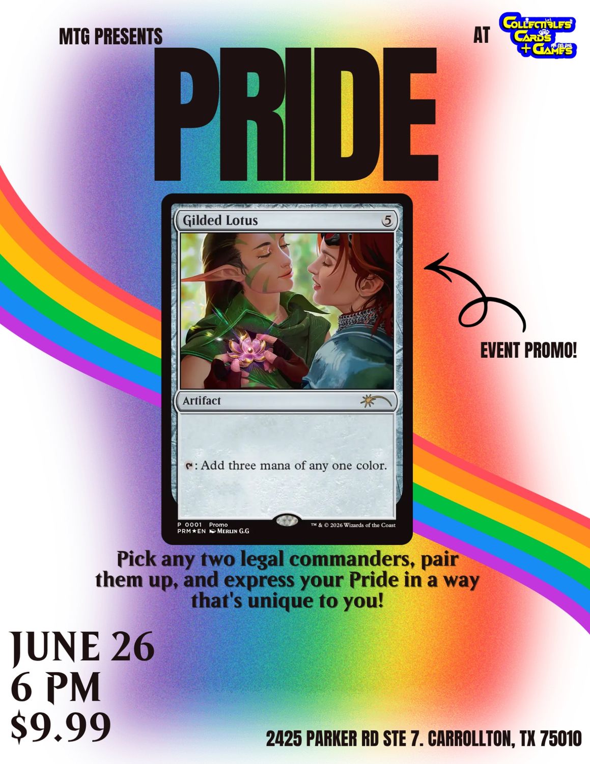 MTG Presents Pride at CCG - Carrollton
