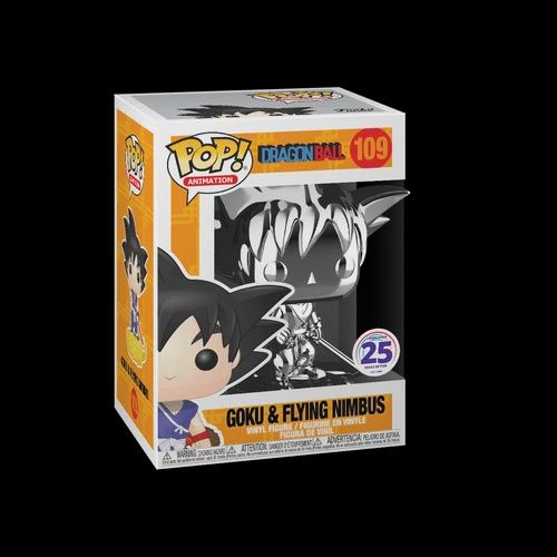 #109 Dragon Ball - Goku &amp; Flying Nimbus (25 Years of Fun Edition) - Funko Pop!