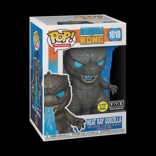 #1018 Godzilla VS. Kong - Heat Ray Godzilla (Glow in the Dark/FYE Exclusive)- Funko Pop!