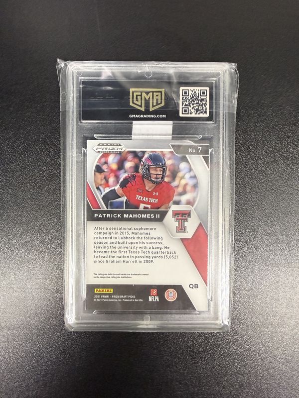 GMA 9 - 2021 Prizm Draft Picks Patrick Mahomes II #7 [900504305]