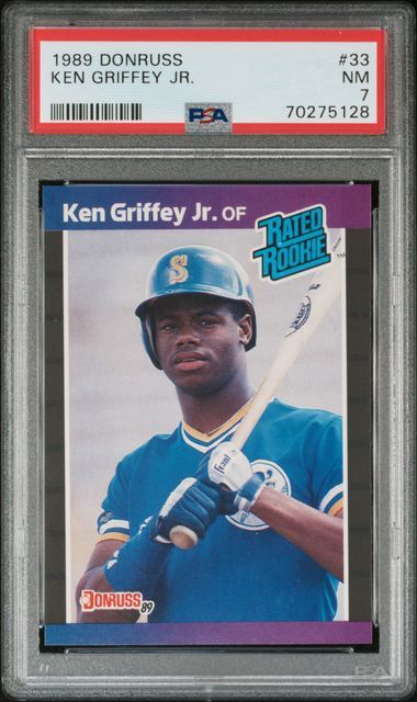 PSA - 7 1989 Donruss Ken Griffey Jr. #33 [70275128]
