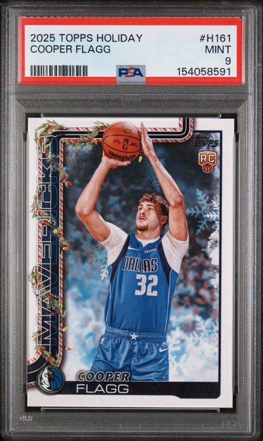 PSA 9 - 2025 TOPPS HOLIDAY #H161 COOPER FLAGG - [154058591]
