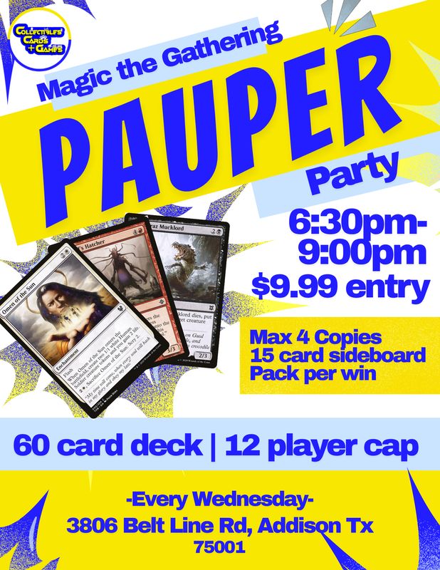 MTG - Pauper Party! - Addison