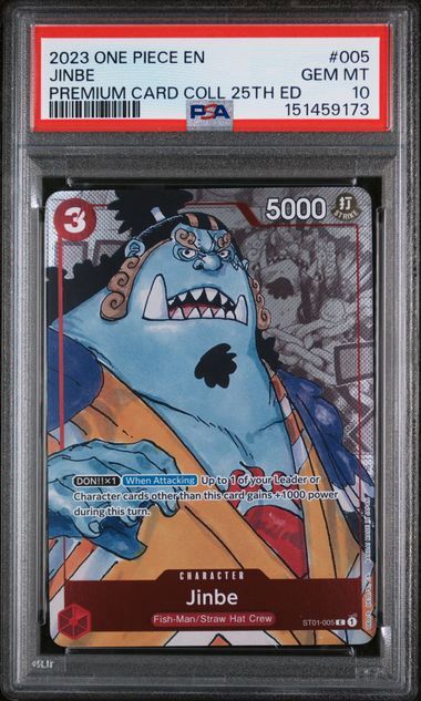 PSA 10 - 2023 One Piece Premium Card Collection 25th Edition English Jinbe #005 [151459173]