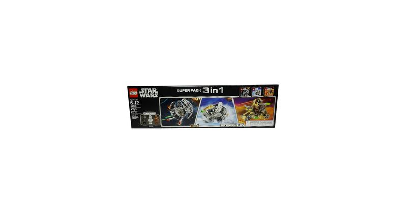 LEGO Star Wars Microfighters Super Pack 3 in 1 Series 3