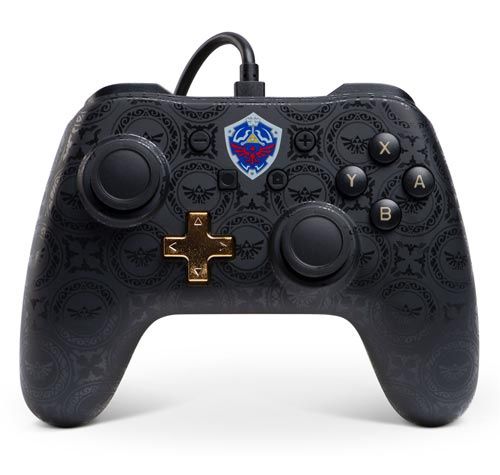 Nintendo Switch Wired Controller Plus: Zelda Shadow Edition  (Nintendo Switch)
