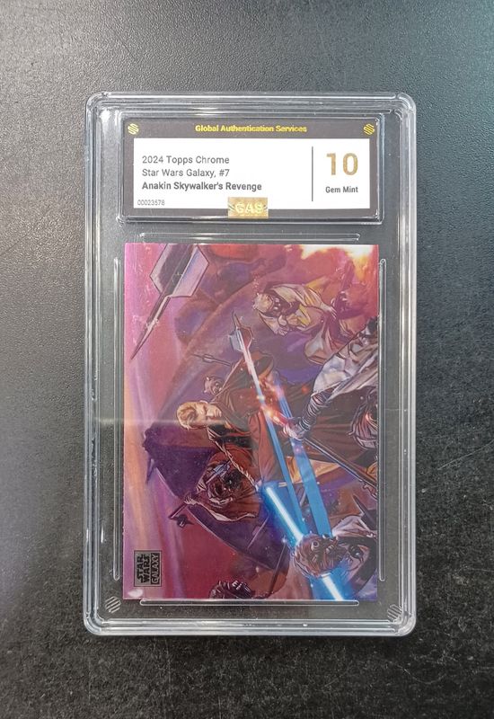 GAS 10 - 2024 Topps Chrome Star Wars #7 Anakin Skywalker's Revenge - [00023578]