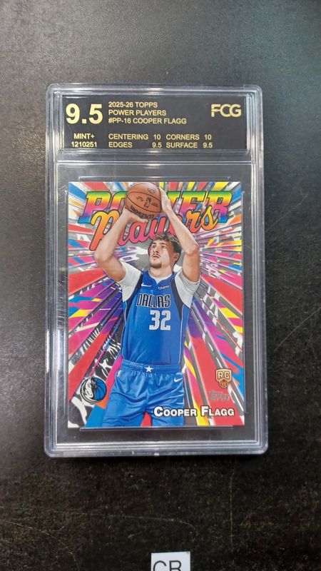 FCG 9.5 - 2025-26 Topps Power Players #PP-16 Cooper Flagg - [1210251]