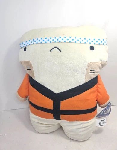 15" Samezu Hammer Head Shark In Karate Outfit - Matsuri Mochi Plush