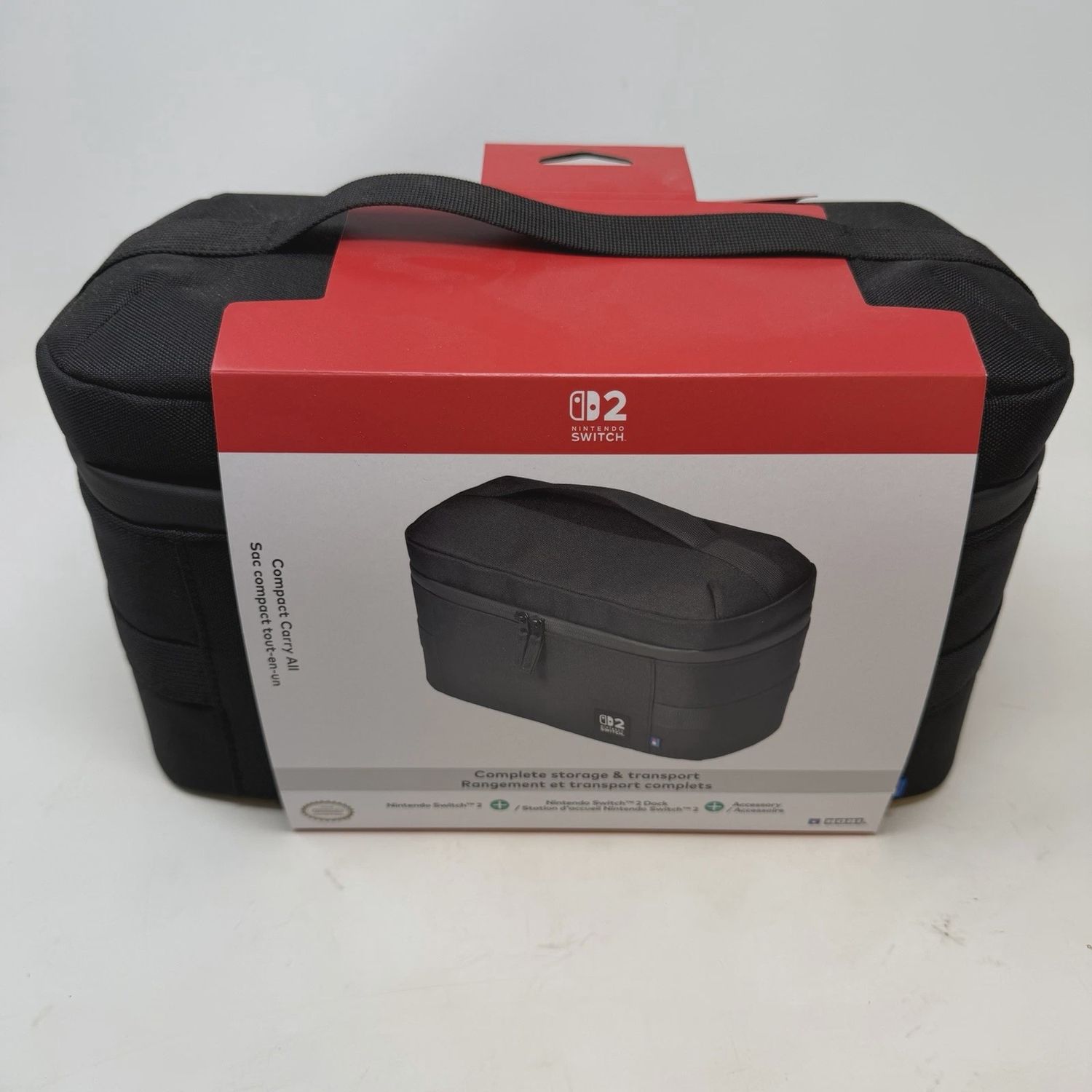 HORI - Compact Carry All (Black) Travel Bag for Nintendo Switch 2