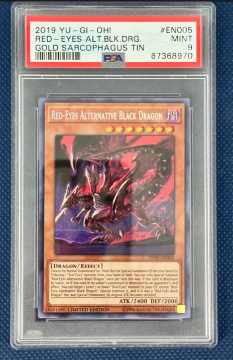 2019 YuGiOh Red-Eyes Alternative Black Dragon PSA 9 [67368970]