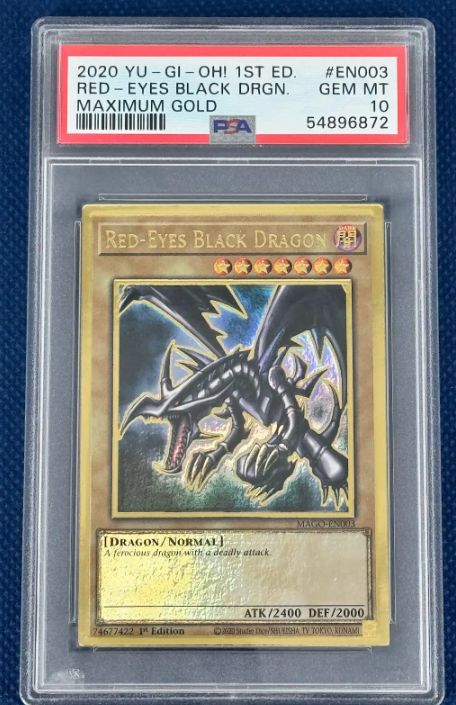 2020 YU-GI-OH! MAXIMUM GOLD #EN 2003 RED-EYES BLACK DRGN. MAXIMUM GOLD [54896872]