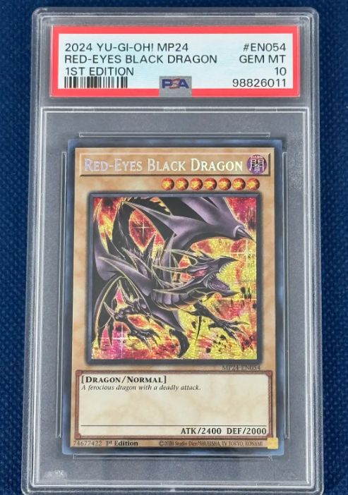 2024 YuGiOh MP24 Red Eyes Black Dragon Gem Mint 10 [98826011]