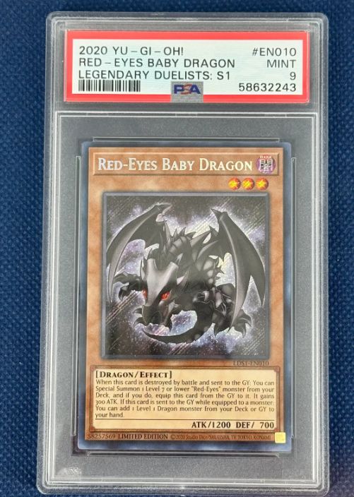 2020 YuGiOh Red Eyes Baby Dragon PSA 9 [58632243]