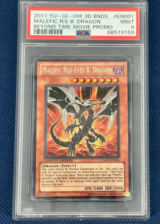 2011 YuGiOh Malefic Red Eyes Black Dragon PSA 9 [68519159]