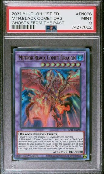 2021 YU-GI-OH! GHOSTS FROM THE PAST #EN096 MTR.BLACK COMET DRG. GHOSTS FROM THE PAST [74277002]