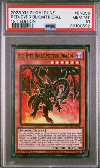 2023 YU-GI-OH! DUNE-DUELIST NEXUS #EN095 RED-EYES BLK.MTR.DRG. 1ST EDITION [80100582]