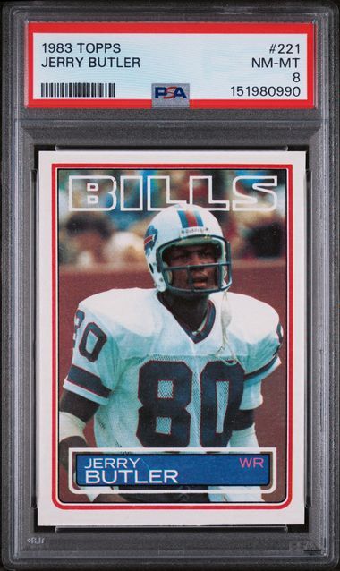 PSA 8 - 1983 TOPPS #221 JERRY BUTLER (151980990)
