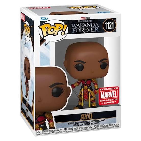 #1121 -Black Panther  - Wakanda Forever  -  Ayo - Exclusive Marvel Collector Corps - Marvel - Funko Pop!