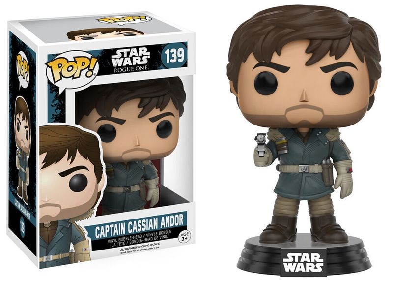 #139 - Star Wars - Rogue One - Captain Cassian Andor - Funko Pop!